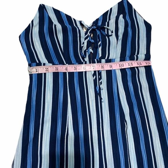 Show Me Your Mumu Layton Lace Up Maxi Blue Medium‎ - Picture 11 of 16